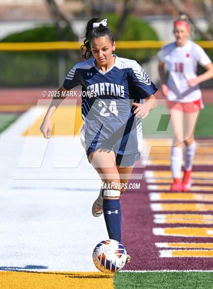 Thumbnail 3 in Scottsdale Christian Academy vs. Scottsdale Preparatory Academy (AIA 2A Final) photogallery.