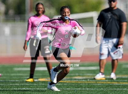Thumbnail 3 in Liberty vs Pittsburg (BVAL Flag Football Jamboree) photogallery.