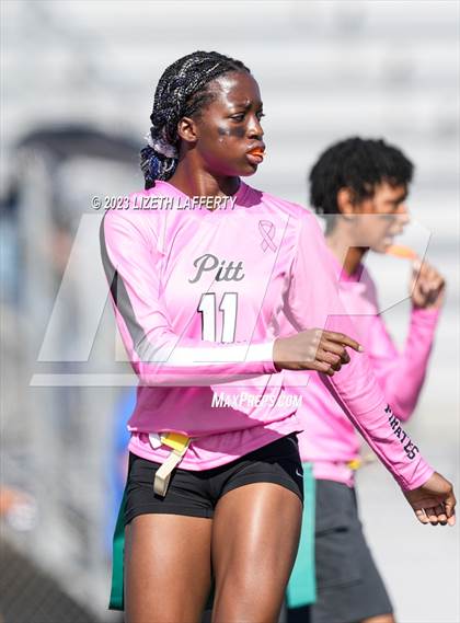 Thumbnail 1 in Liberty vs Pittsburg (BVAL Flag Football Jamboree) photogallery.