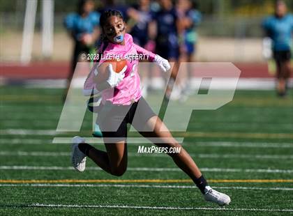 Thumbnail 1 in Liberty vs Pittsburg (BVAL Flag Football Jamboree) photogallery.