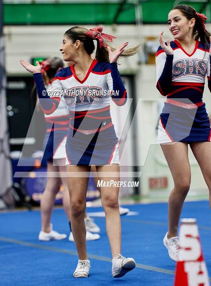 Thumbnail 2 in Sanger - CIF Northern Regional Cheer Championships photogallery.