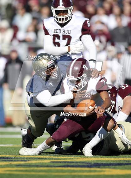 Thumbnail 1 in Red Bud @ Althoff Catholic (IHSA 2A Second Round Playoffs) photogallery.