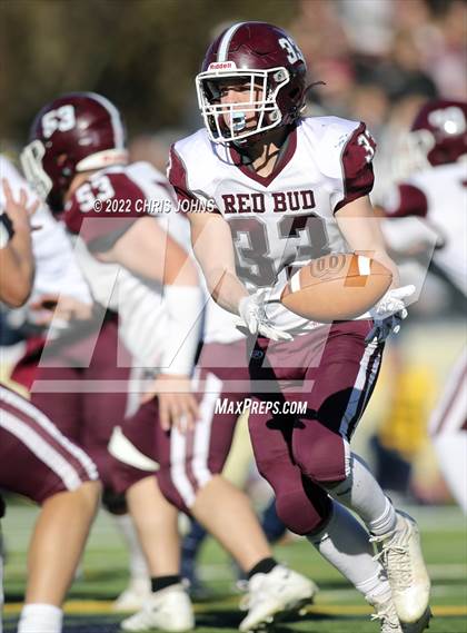 Thumbnail 3 in Red Bud @ Althoff Catholic (IHSA 2A Second Round Playoffs) photogallery.