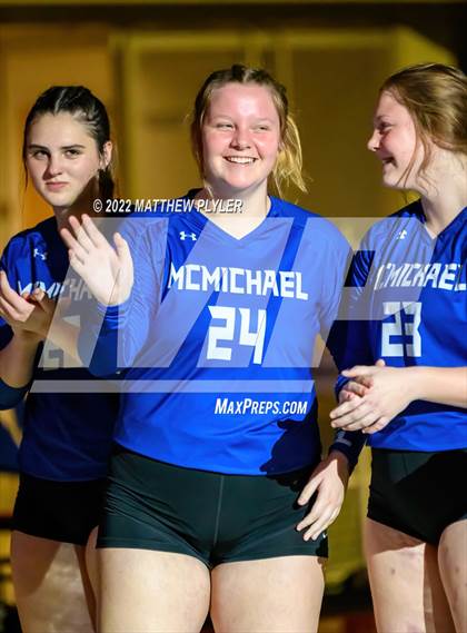 Thumbnail 1 in McMichael vs Camden County (NCHSAA 2A Final) (2 of 2 - Awards, Team Photos) photogallery.