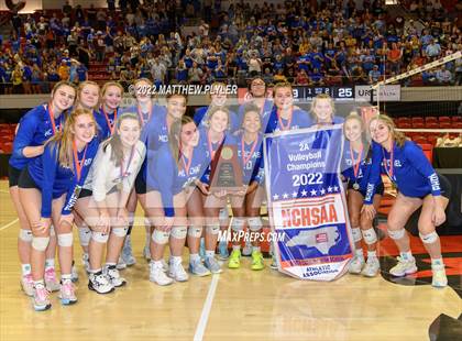 Thumbnail 3 in McMichael vs Camden County (NCHSAA 2A Final) (2 of 2 - Awards, Team Photos) photogallery.