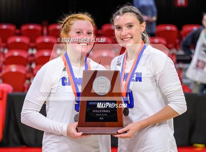 Thumbnail 1 in McMichael vs Camden County (NCHSAA 2A Final) (2 of 2 - Awards, Team Photos) photogallery.