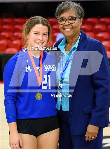 Thumbnail 1 in McMichael vs Camden County (NCHSAA 2A Final) (2 of 2 - Awards, Team Photos) photogallery.