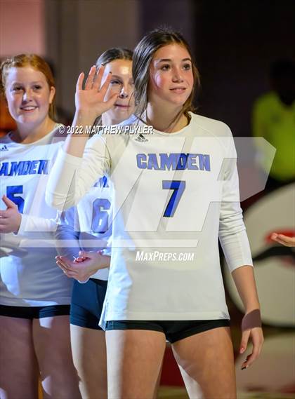 Thumbnail 1 in McMichael vs Camden County (NCHSAA 2A Final) (2 of 2 - Awards, Team Photos) photogallery.
