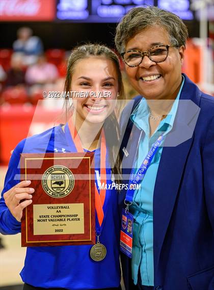 Thumbnail 1 in McMichael vs Camden County (NCHSAA 2A Final) (2 of 2 - Awards, Team Photos) photogallery.