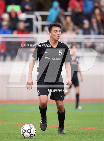 Thumbnail 3 in University vs. West Campus (CIF SFS D3 Regional Final) photogallery.
