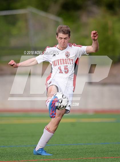 Thumbnail 1 in University vs. West Campus (CIF SFS D3 Regional Final) photogallery.