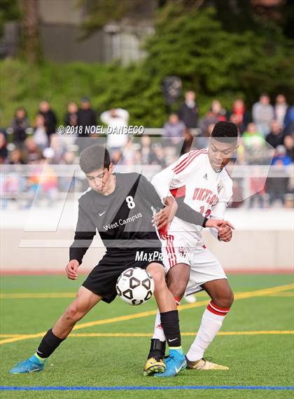 Thumbnail 1 in University vs. West Campus (CIF SFS D3 Regional Final) photogallery.
