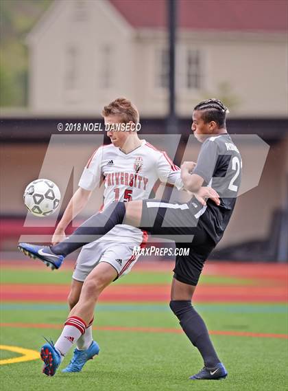 Thumbnail 1 in University vs. West Campus (CIF SFS D3 Regional Final) photogallery.