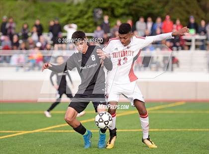 Thumbnail 2 in University vs. West Campus (CIF SFS D3 Regional Final) photogallery.