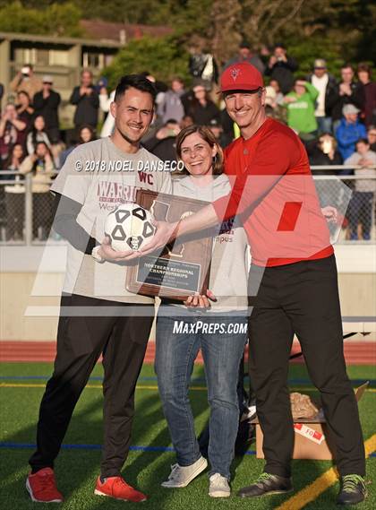 Thumbnail 1 in University vs. West Campus (CIF SFS D3 Regional Final) photogallery.