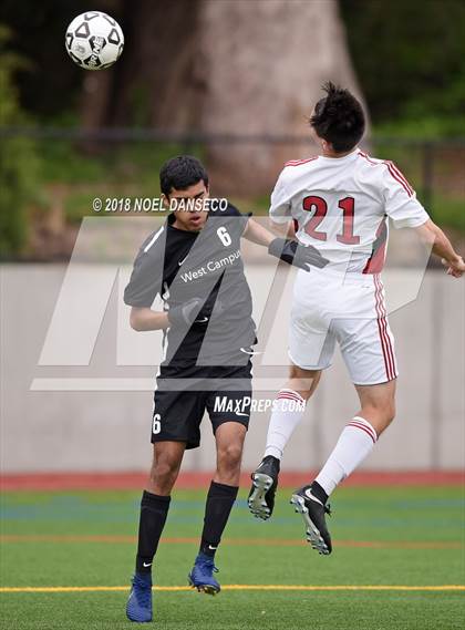 Thumbnail 2 in University vs. West Campus (CIF SFS D3 Regional Final) photogallery.