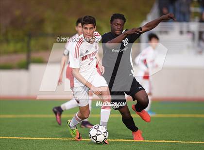 Thumbnail 1 in University vs. West Campus (CIF SFS D3 Regional Final) photogallery.