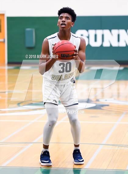 Thumbnail 1 in Rancho Solano Prep vs. Thunderbird (Sunnyslope Hoopsgiving Tournament)  photogallery.