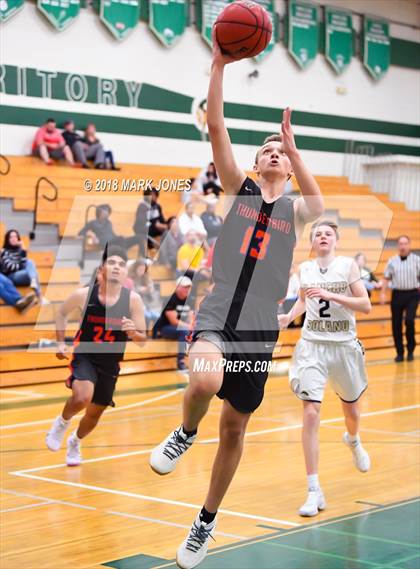 Thumbnail 1 in Rancho Solano Prep vs. Thunderbird (Sunnyslope Hoopsgiving Tournament)  photogallery.