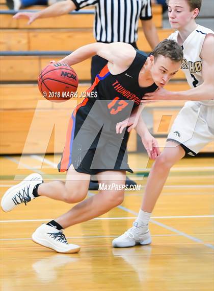 Thumbnail 1 in Rancho Solano Prep vs. Thunderbird (Sunnyslope Hoopsgiving Tournament)  photogallery.