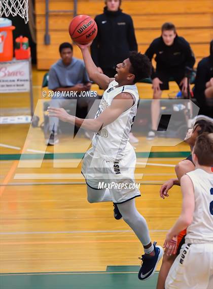 Thumbnail 2 in Rancho Solano Prep vs. Thunderbird (Sunnyslope Hoopsgiving Tournament)  photogallery.