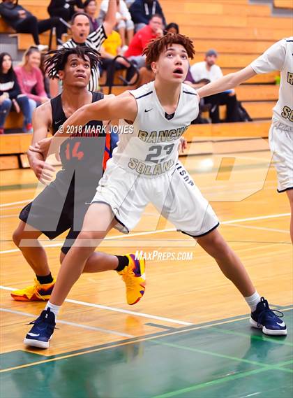 Thumbnail 2 in Rancho Solano Prep vs. Thunderbird (Sunnyslope Hoopsgiving Tournament)  photogallery.