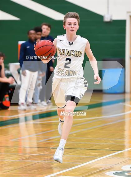 Thumbnail 2 in Rancho Solano Prep vs. Thunderbird (Sunnyslope Hoopsgiving Tournament)  photogallery.
