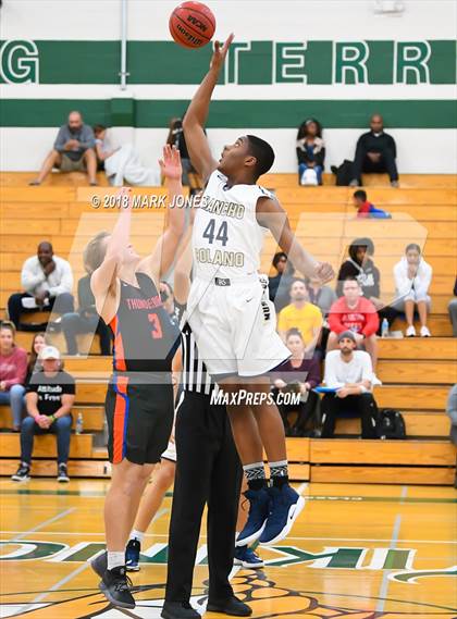 Thumbnail 3 in Rancho Solano Prep vs. Thunderbird (Sunnyslope Hoopsgiving Tournament)  photogallery.