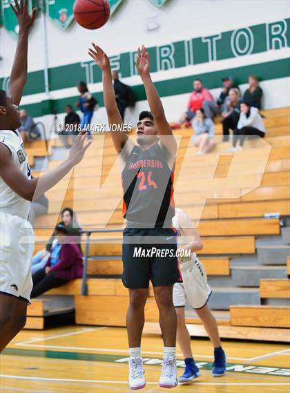 Thumbnail 1 in Rancho Solano Prep vs. Thunderbird (Sunnyslope Hoopsgiving Tournament)  photogallery.