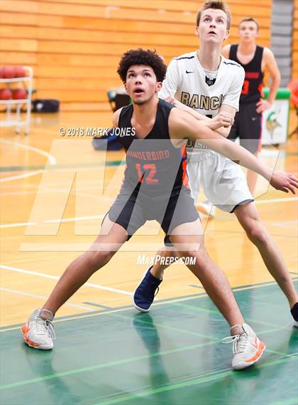 Thumbnail 1 in Rancho Solano Prep vs. Thunderbird (Sunnyslope Hoopsgiving Tournament)  photogallery.