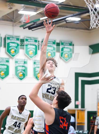 Thumbnail 1 in Rancho Solano Prep vs. Thunderbird (Sunnyslope Hoopsgiving Tournament)  photogallery.