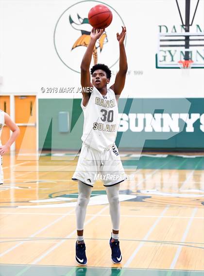 Thumbnail 1 in Rancho Solano Prep vs. Thunderbird (Sunnyslope Hoopsgiving Tournament)  photogallery.
