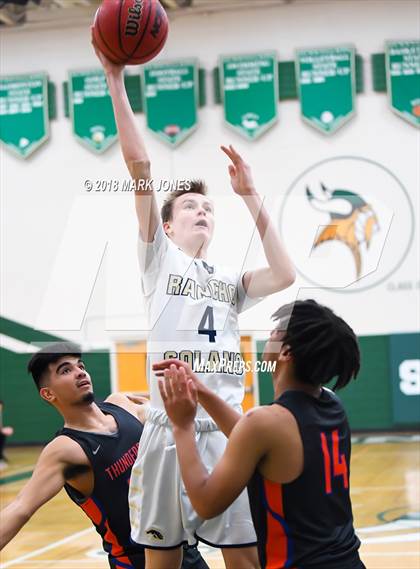 Thumbnail 3 in Rancho Solano Prep vs. Thunderbird (Sunnyslope Hoopsgiving Tournament)  photogallery.