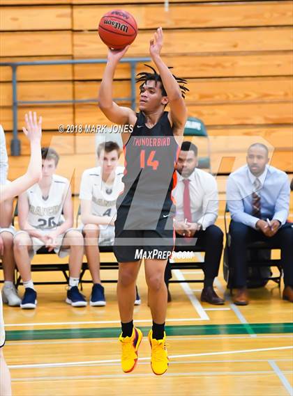 Thumbnail 2 in Rancho Solano Prep vs. Thunderbird (Sunnyslope Hoopsgiving Tournament)  photogallery.
