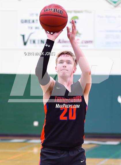 Thumbnail 1 in Rancho Solano Prep vs. Thunderbird (Sunnyslope Hoopsgiving Tournament)  photogallery.