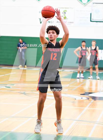 Thumbnail 1 in Rancho Solano Prep vs. Thunderbird (Sunnyslope Hoopsgiving Tournament)  photogallery.