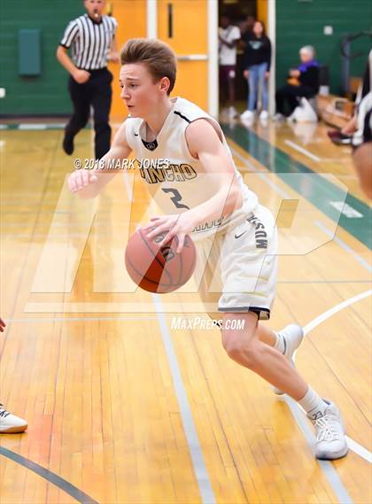 Thumbnail 2 in Rancho Solano Prep vs. Thunderbird (Sunnyslope Hoopsgiving Tournament)  photogallery.
