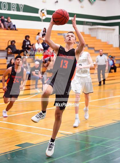 Thumbnail 3 in Rancho Solano Prep vs. Thunderbird (Sunnyslope Hoopsgiving Tournament)  photogallery.