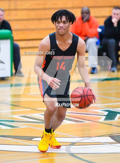 Thumbnail 2 in Rancho Solano Prep vs. Thunderbird (Sunnyslope Hoopsgiving Tournament)  photogallery.