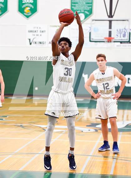 Thumbnail 2 in Rancho Solano Prep vs. Thunderbird (Sunnyslope Hoopsgiving Tournament)  photogallery.