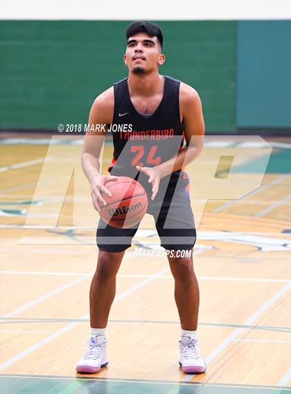 Thumbnail 1 in Rancho Solano Prep vs. Thunderbird (Sunnyslope Hoopsgiving Tournament)  photogallery.