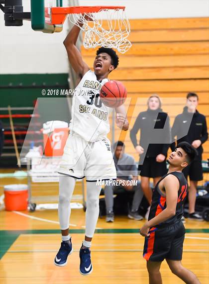 Thumbnail 2 in Rancho Solano Prep vs. Thunderbird (Sunnyslope Hoopsgiving Tournament)  photogallery.