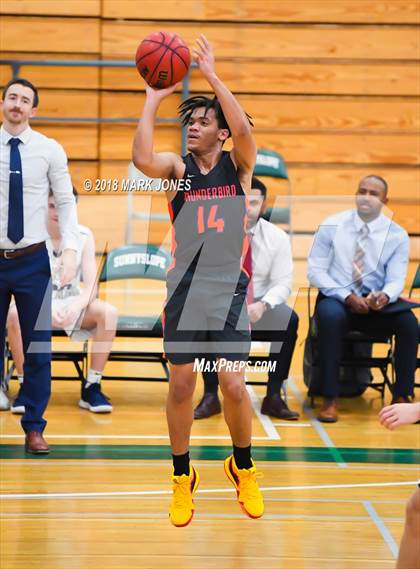 Thumbnail 1 in Rancho Solano Prep vs. Thunderbird (Sunnyslope Hoopsgiving Tournament)  photogallery.