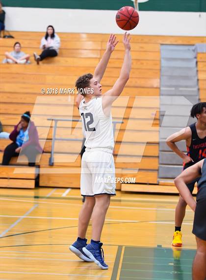 Thumbnail 1 in Rancho Solano Prep vs. Thunderbird (Sunnyslope Hoopsgiving Tournament)  photogallery.