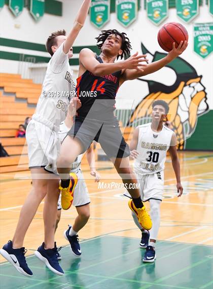 Thumbnail 1 in Rancho Solano Prep vs. Thunderbird (Sunnyslope Hoopsgiving Tournament)  photogallery.