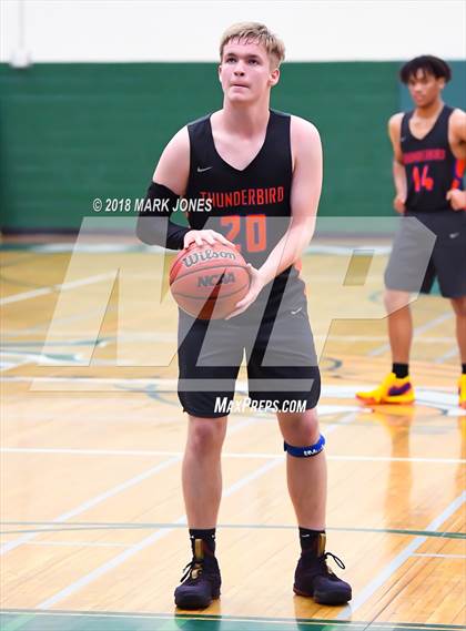 Thumbnail 2 in Rancho Solano Prep vs. Thunderbird (Sunnyslope Hoopsgiving Tournament)  photogallery.