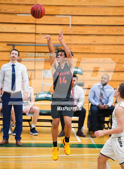 Thumbnail 2 in Rancho Solano Prep vs. Thunderbird (Sunnyslope Hoopsgiving Tournament)  photogallery.