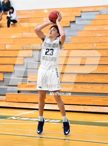 Thumbnail 2 in Rancho Solano Prep vs. Thunderbird (Sunnyslope Hoopsgiving Tournament)  photogallery.