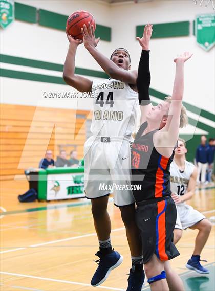 Thumbnail 1 in Rancho Solano Prep vs. Thunderbird (Sunnyslope Hoopsgiving Tournament)  photogallery.
