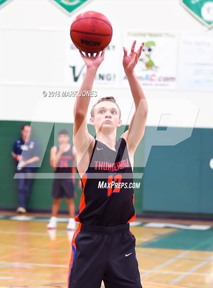 Thumbnail 1 in Rancho Solano Prep vs. Thunderbird (Sunnyslope Hoopsgiving Tournament)  photogallery.